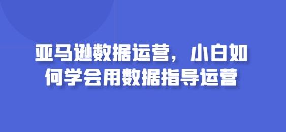 亚马逊数据运营，小白如何学会用数据指导运营-梦清网创