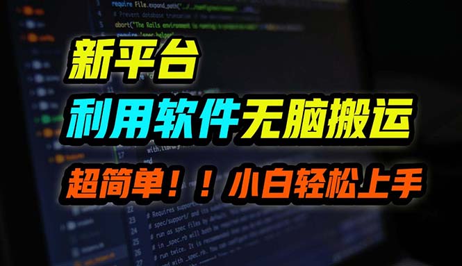 B站平台用软件无脑搬运，月赚10000+，小白也能轻松上手-梦清网创