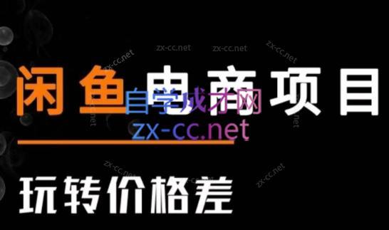 亿创繁星·闲鱼电商项目(玩转价格差)-梦清网创