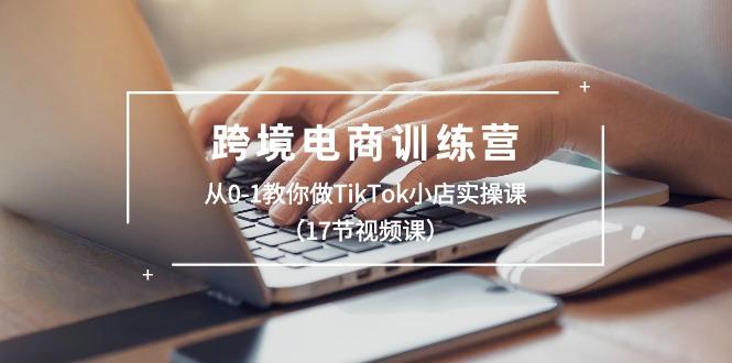 跨境电商训练营：从0-1教你做TikTok小店实操课(17节视频课-梦清网创