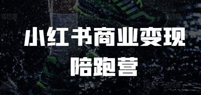 小红书商业变现陪跑营，小红书电商教程-梦清网创