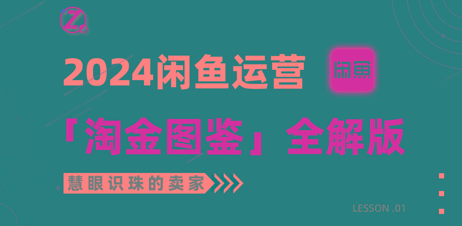 (9738期)2024闲鱼运营，【淘金图鉴】全解版-梦清网创