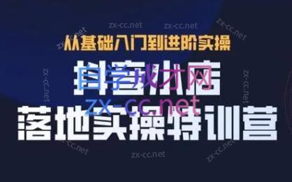全哥·抖音小店实操玩法-梦清网创