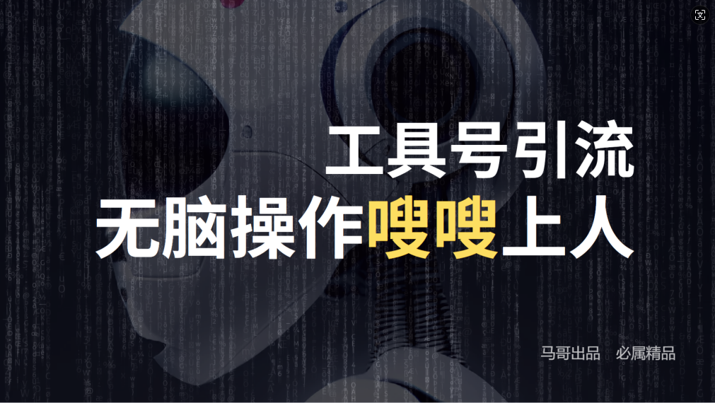 24年抖音最新工具号日引流300+创业粉，日入5000+-梦清网创