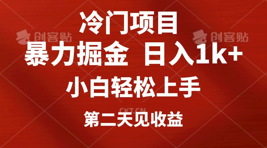 冷门项目，靠一款软件定制头像引流 日入1000+小白轻松上手，第二天见收益-梦清网创