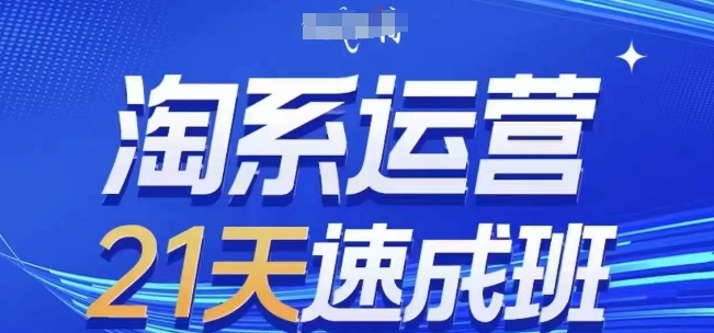 淘系运营21天速成班(更新25年4月)，0基础轻松搞定淘系运营，不做假把式-梦清网创