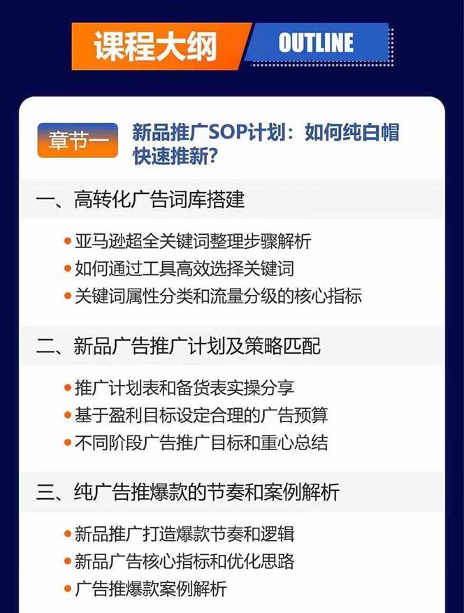 图片[3]-亚马逊爆款广告训练营：掌握关键词库搭建方法，优化广告数据提升旺季销量-梦清网创