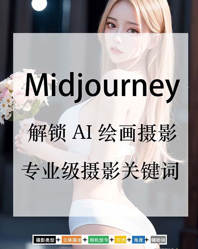 Midjourney关键词-解锁AI绘画专业级人工智能摄影关键词表-梦清网创