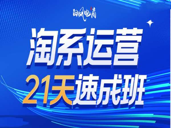 淘系运营21天速成班35期，年前最后一波和2025方向-梦清网创