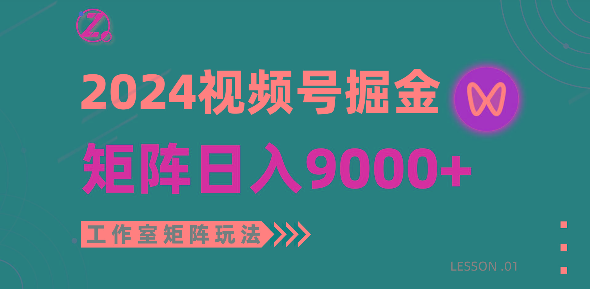 (9709期)【蓝海项目】2024视频号自然流带货，工作室落地玩法，单个直播间日入9000+-梦清网创