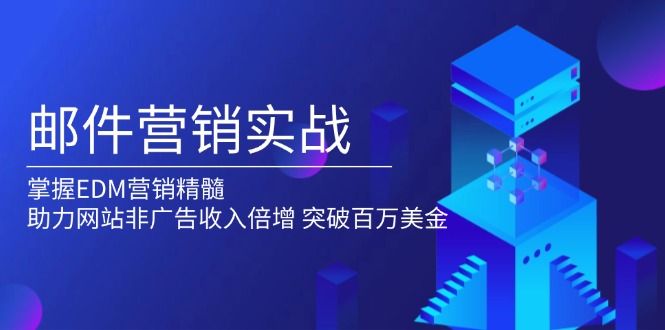 邮件营销实战，掌握EDM营销精髓，助力网站非广告收入倍增，突破百万美金-梦清网创