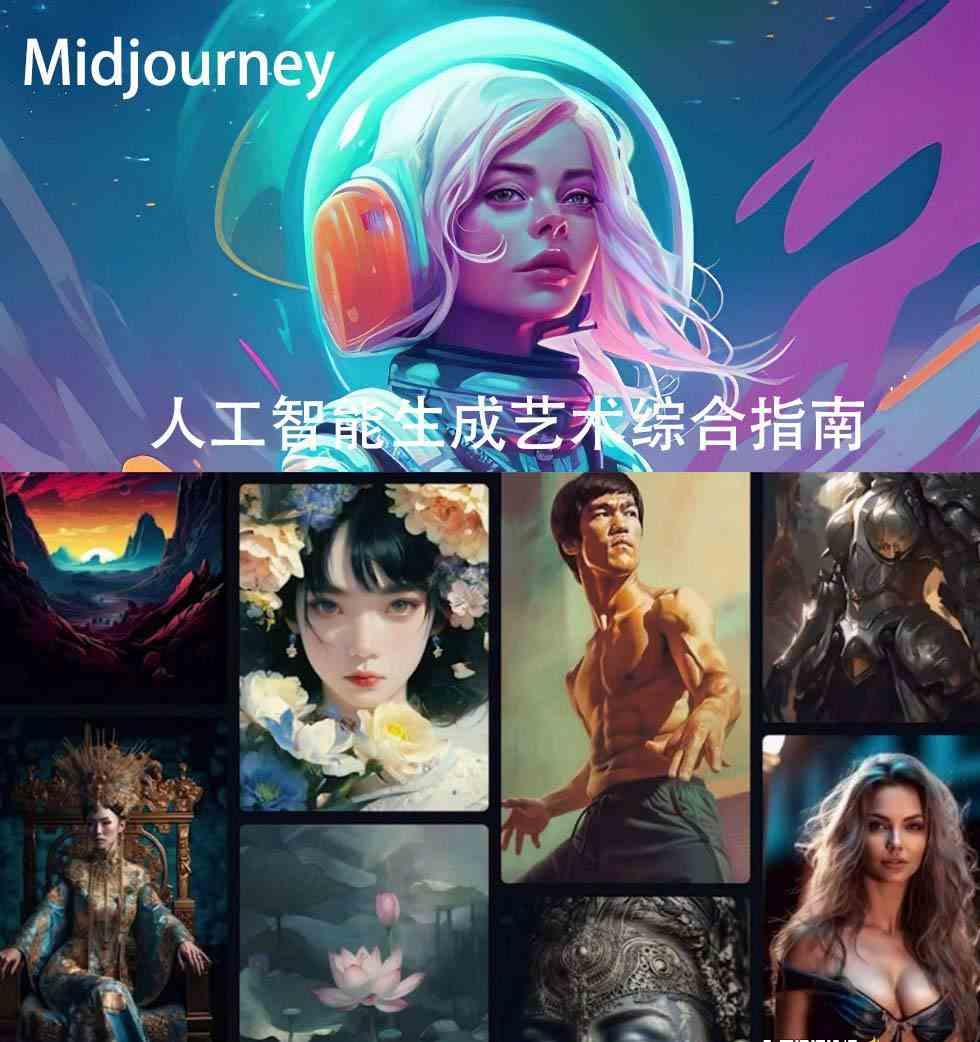 图片[2]-Midjourney及ChatGPT4人工智能生成艺术图像综合指南-9节课-中英字幕-梦清网创